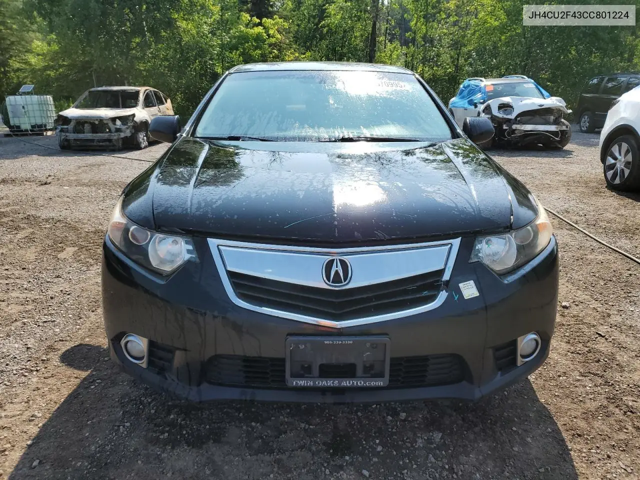2012 Acura Tsx VIN: JH4CU2F43CC801224 Lot: 62570995