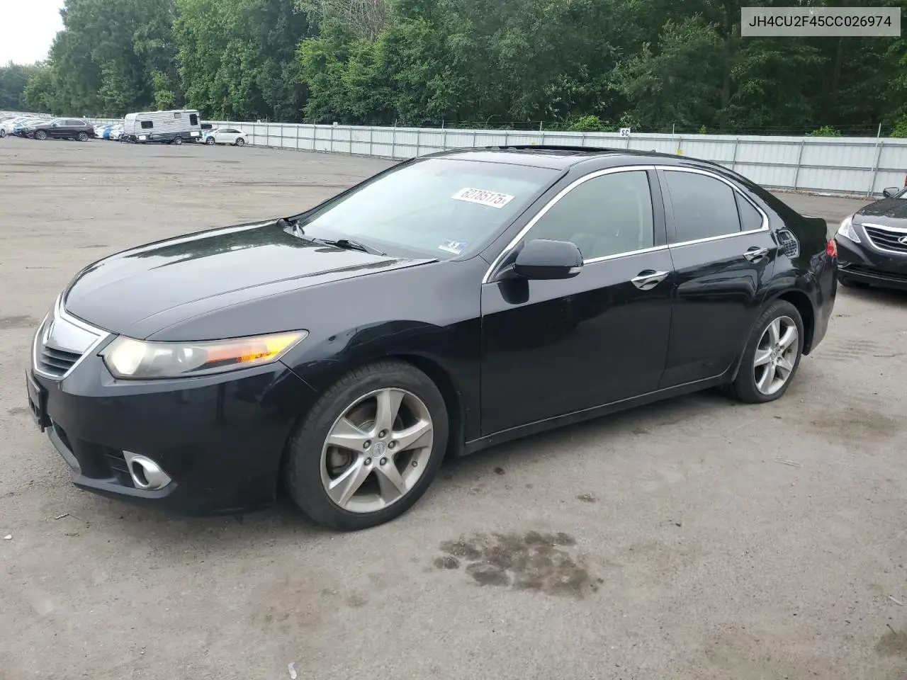 2012 Acura Tsx VIN: JH4CU2F45CC026974 Lot: 62785175