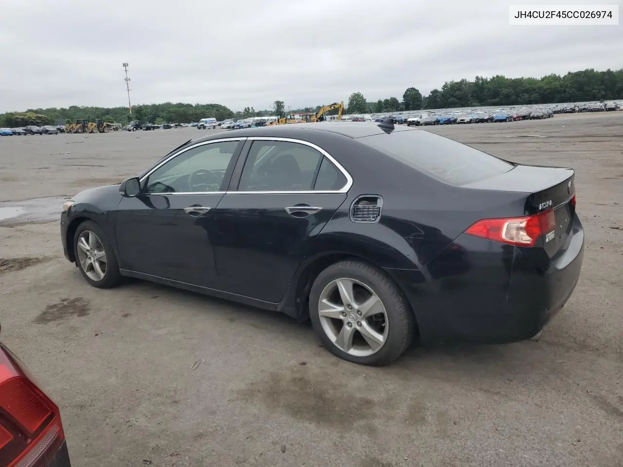 2012 Acura Tsx VIN: JH4CU2F45CC026974 Lot: 62785175