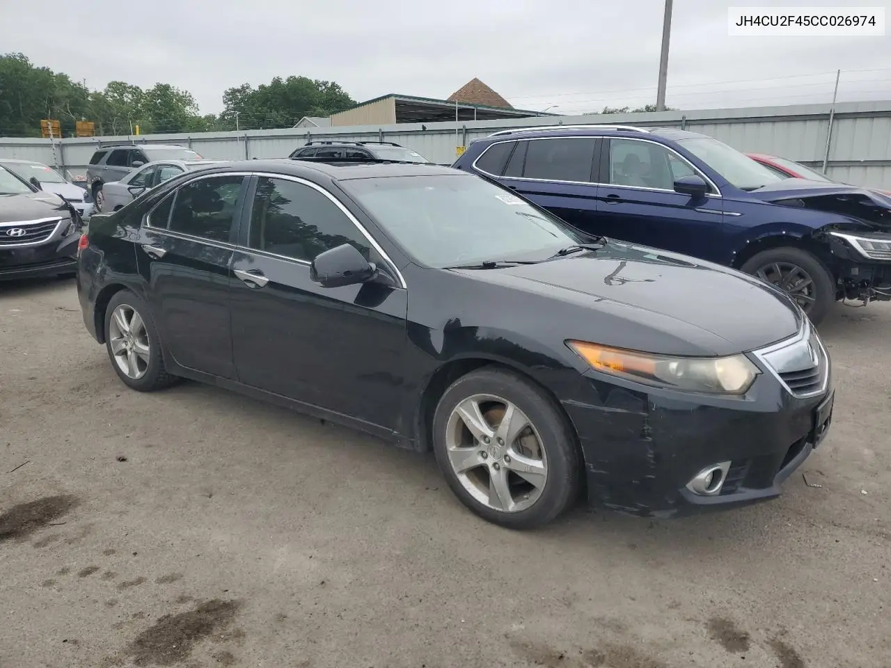 2012 Acura Tsx VIN: JH4CU2F45CC026974 Lot: 62785175