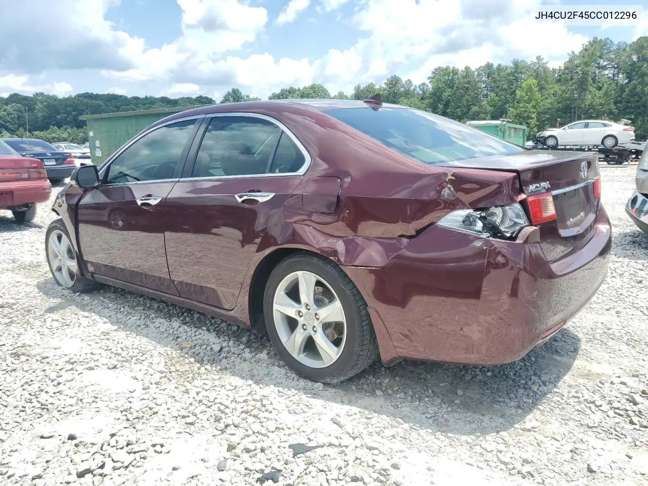 2012 Acura Tsx VIN: JH4CU2F45CC012296 Lot: 63313895
