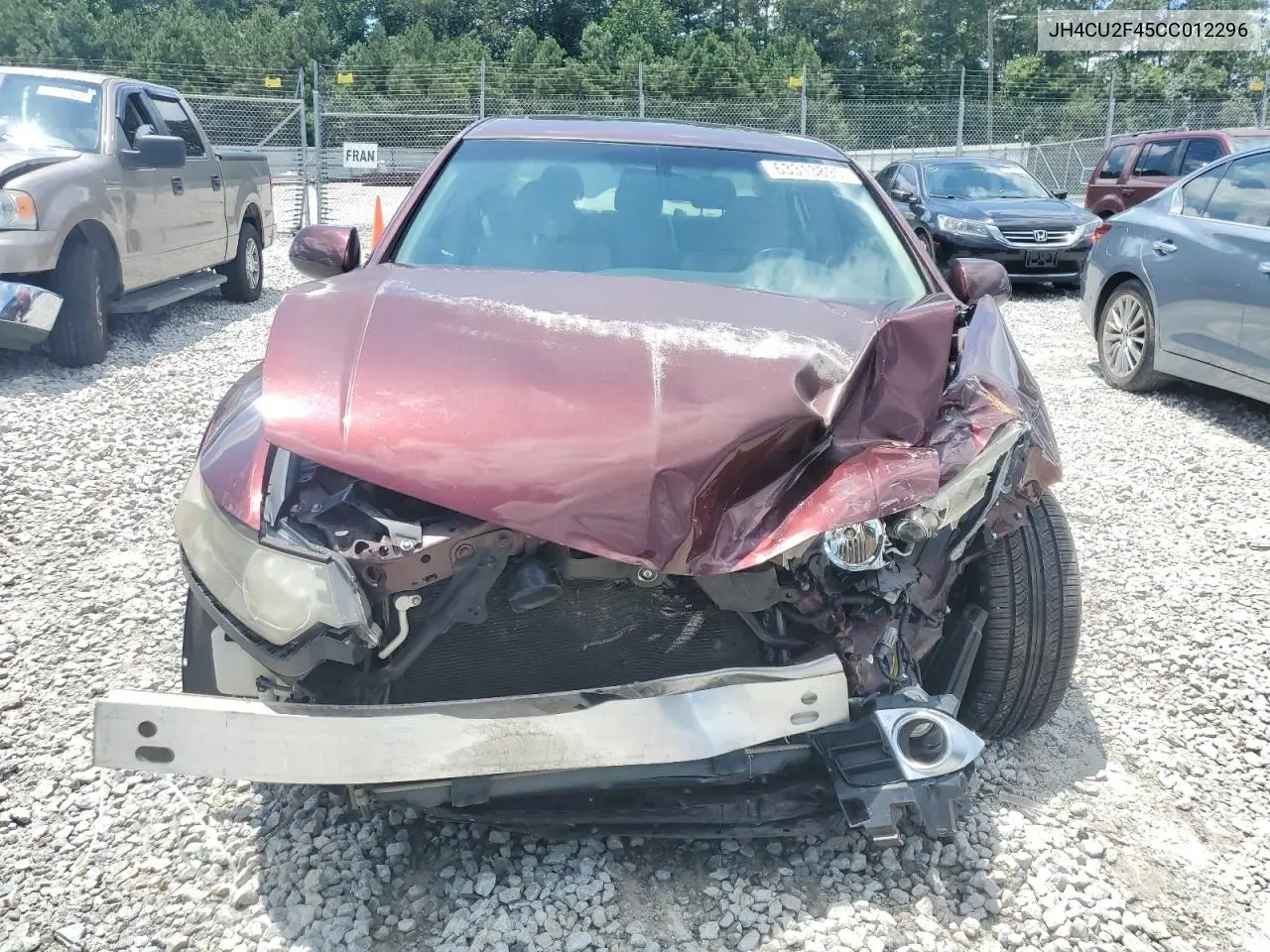2012 Acura Tsx VIN: JH4CU2F45CC012296 Lot: 63313895