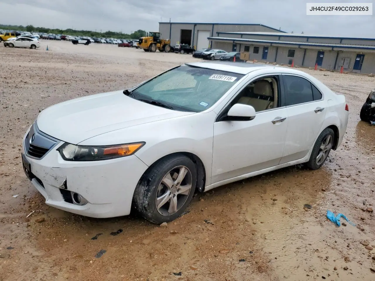 2012 Acura Tsx VIN: JH4CU2F49CC029263 Lot: 63397115