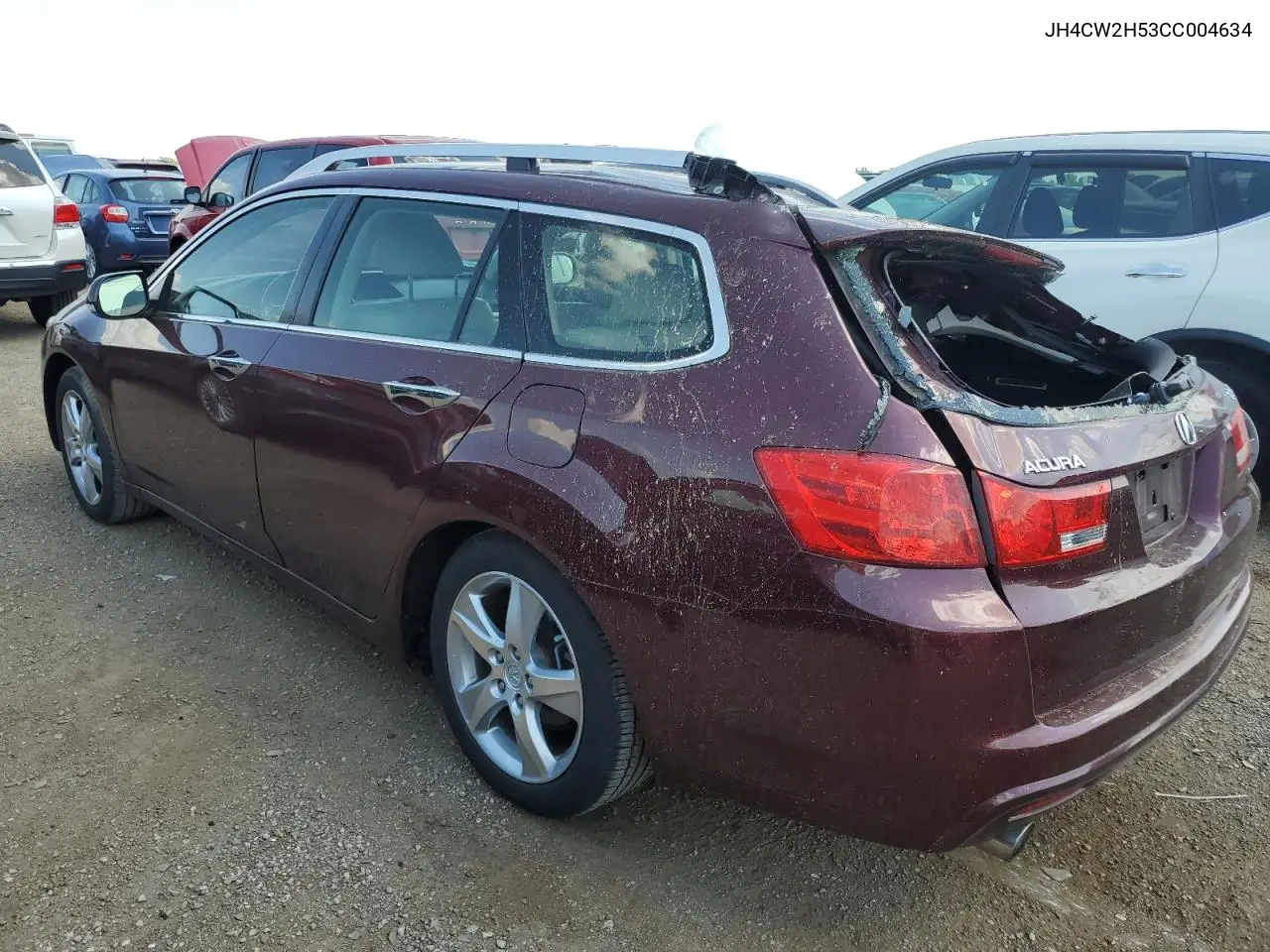 2012 Acura Tsx VIN: JH4CW2H53CC004634 Lot: 63408605