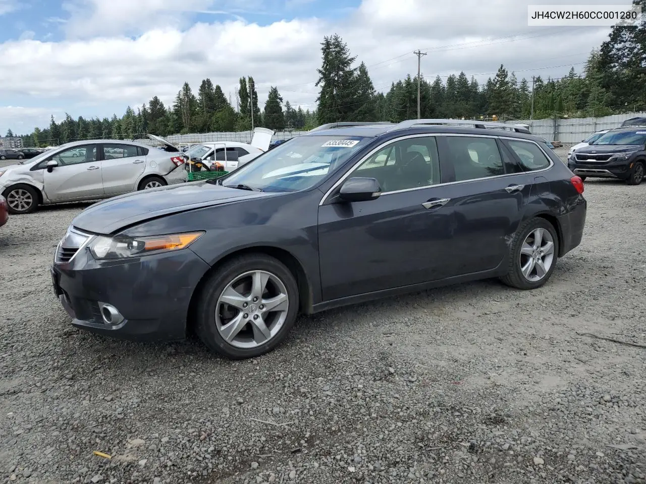 2012 Acura Tsx Tech VIN: JH4CW2H60CC001280 Lot: 63530445
