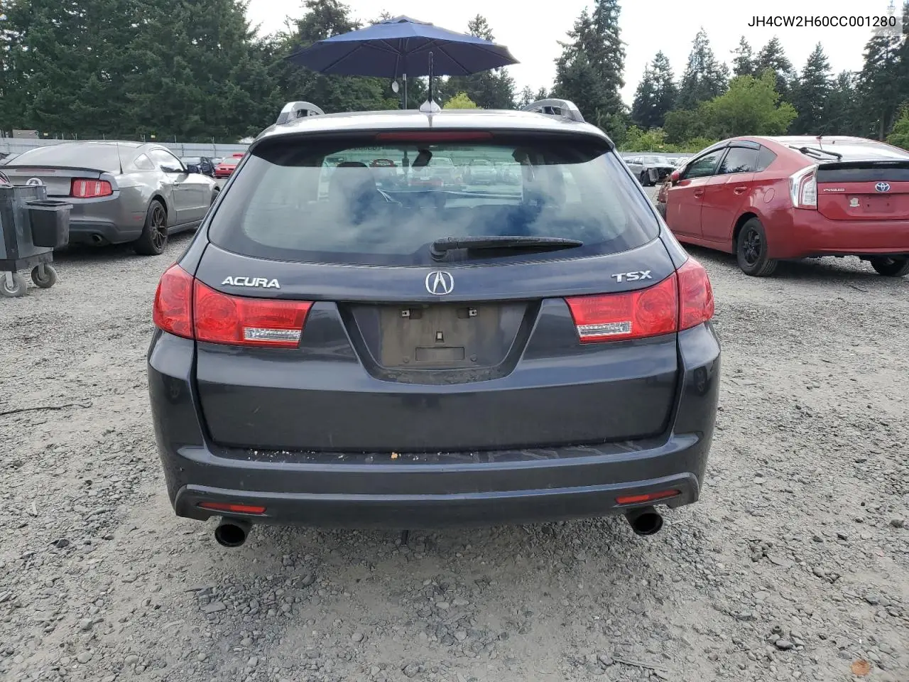 2012 Acura Tsx Tech VIN: JH4CW2H60CC001280 Lot: 63530445