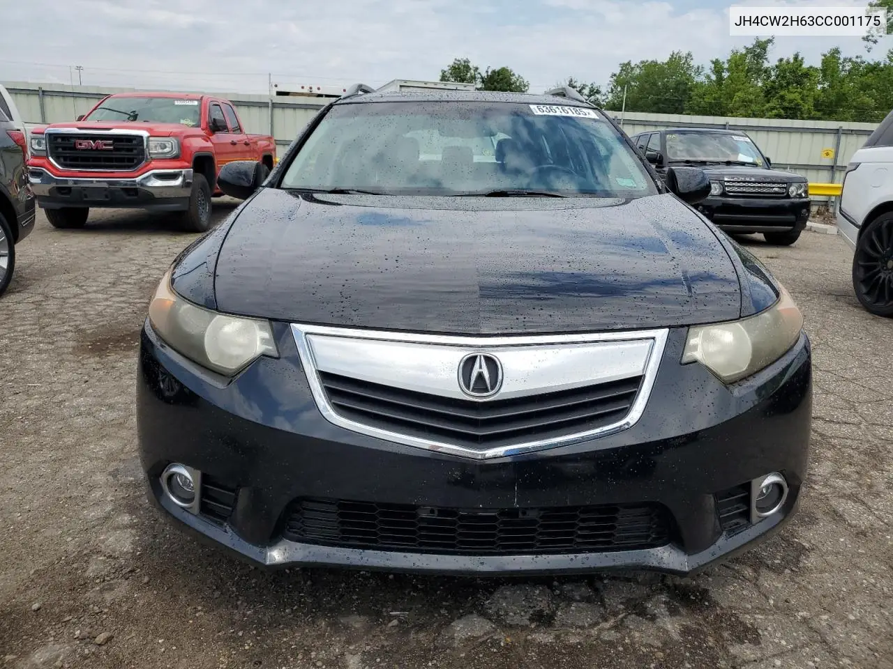 2012 Acura Tsx Tech VIN: JH4CW2H63CC001175 Lot: 63616185