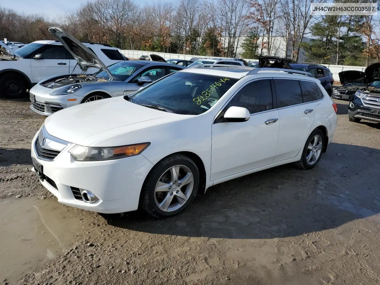 2012 Acura Tsx Tech VIN: JH4CW2H63CC003587 Lot: 82851704