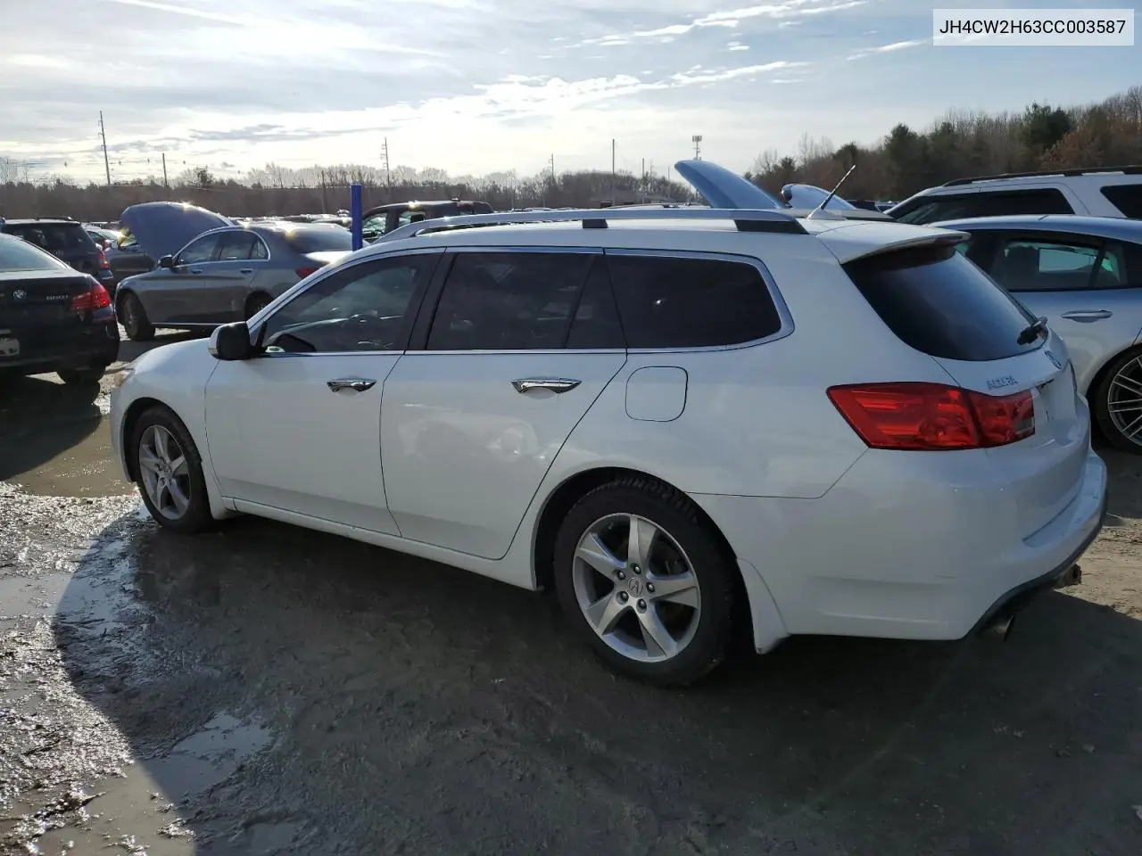 2012 Acura Tsx Tech VIN: JH4CW2H63CC003587 Lot: 82851704