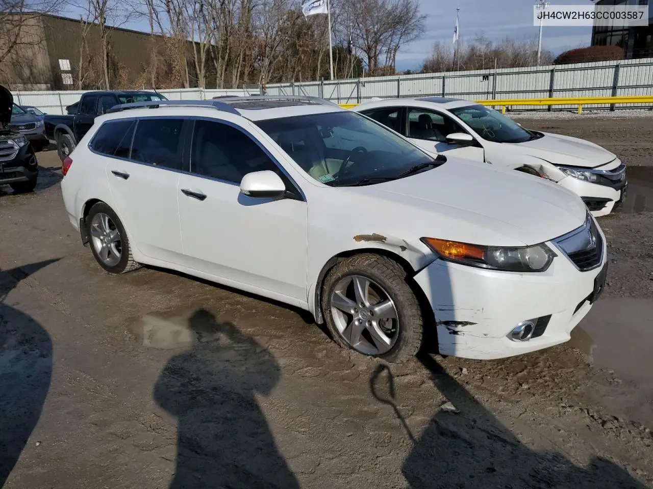 2012 Acura Tsx Tech VIN: JH4CW2H63CC003587 Lot: 82851704