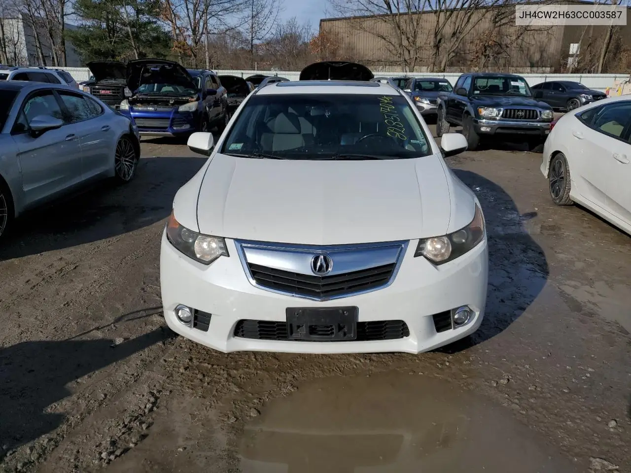 2012 Acura Tsx Tech VIN: JH4CW2H63CC003587 Lot: 82851704