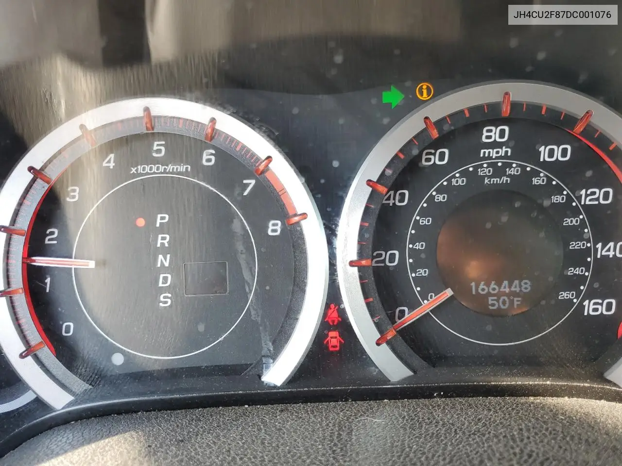 2013 Acura Tsx Se VIN: JH4CU2F87DC001076 Lot: 52598405
