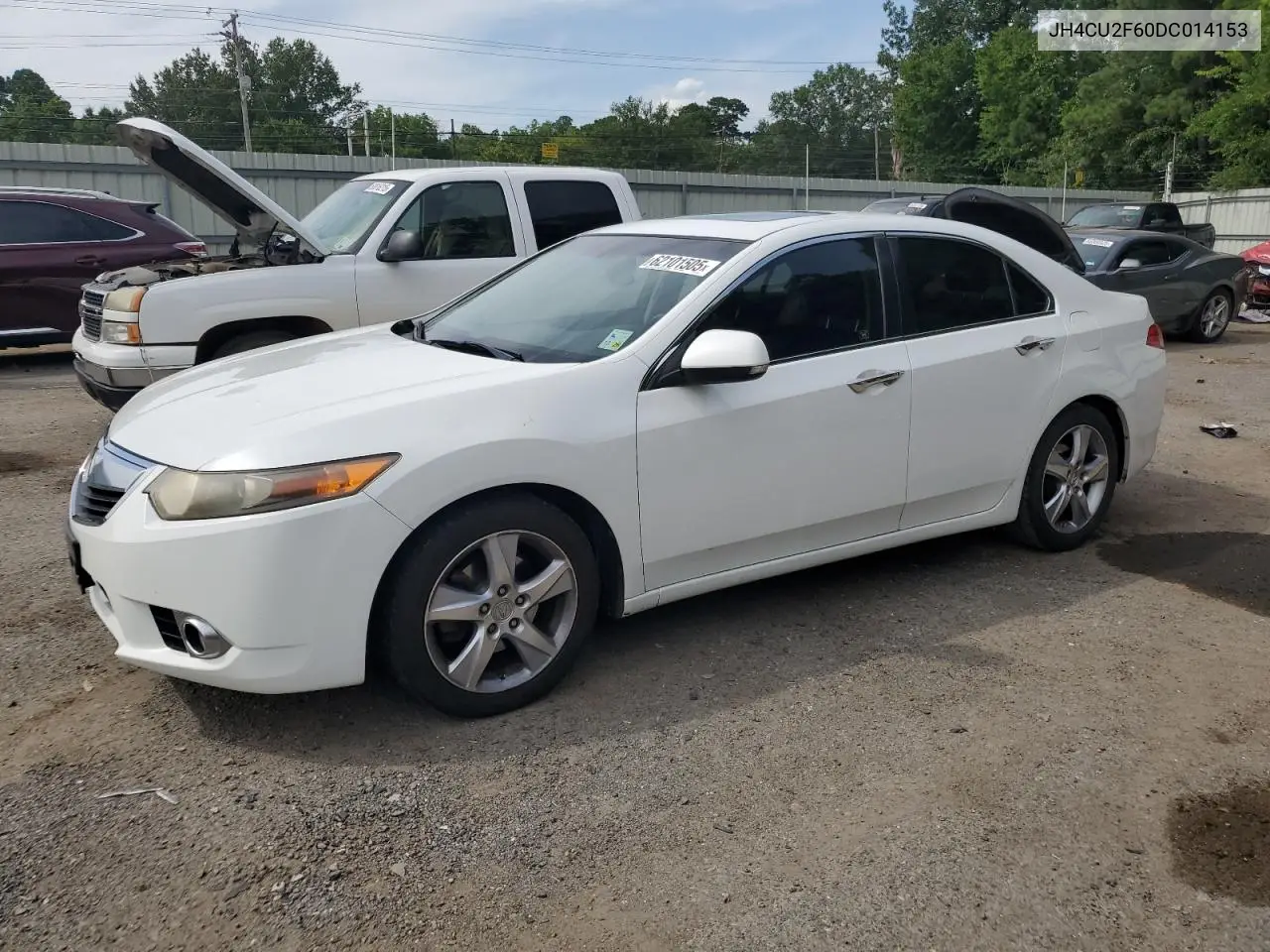 2013 Acura Tsx Tech VIN: JH4CU2F60DC014153 Lot: 62101505