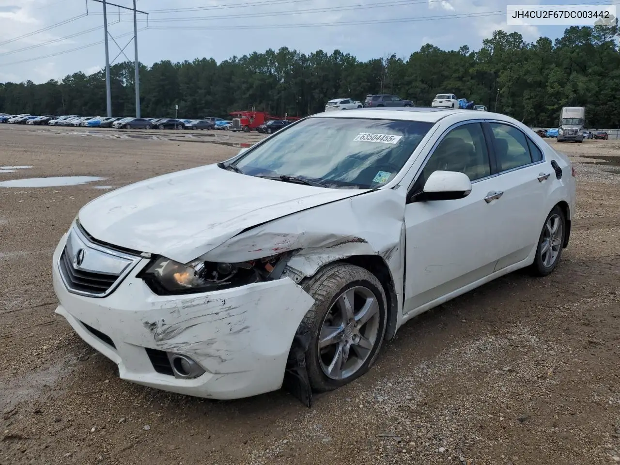 2013 Acura Tsx Tech VIN: JH4CU2F67DC003442 Lot: 63504455
