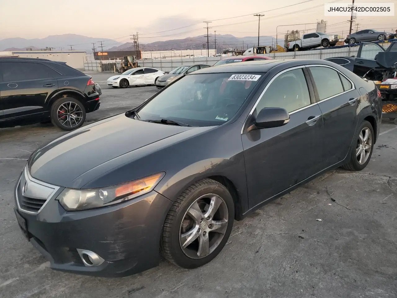 2013 Acura Tsx VIN: JH4CU2F42DC002505 Lot: 83023234