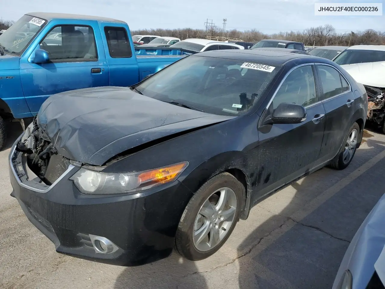 2014 Acura Tsx VIN: JH4CU2F40EC000236 Lot: 46720545