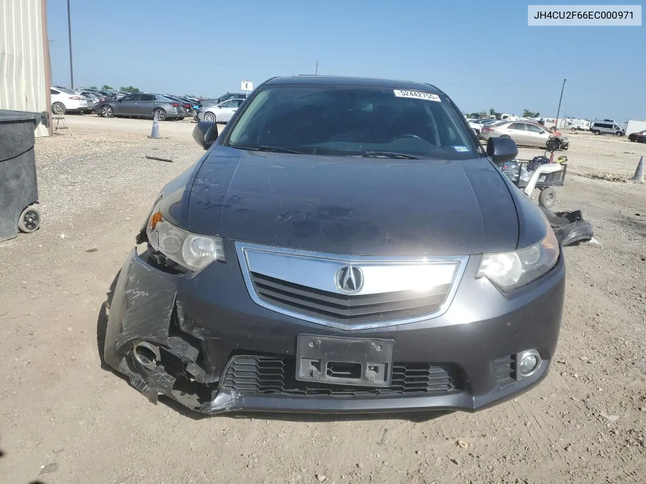 2014 Acura Tsx Tech VIN: JH4CU2F66EC000971 Lot: 52442755