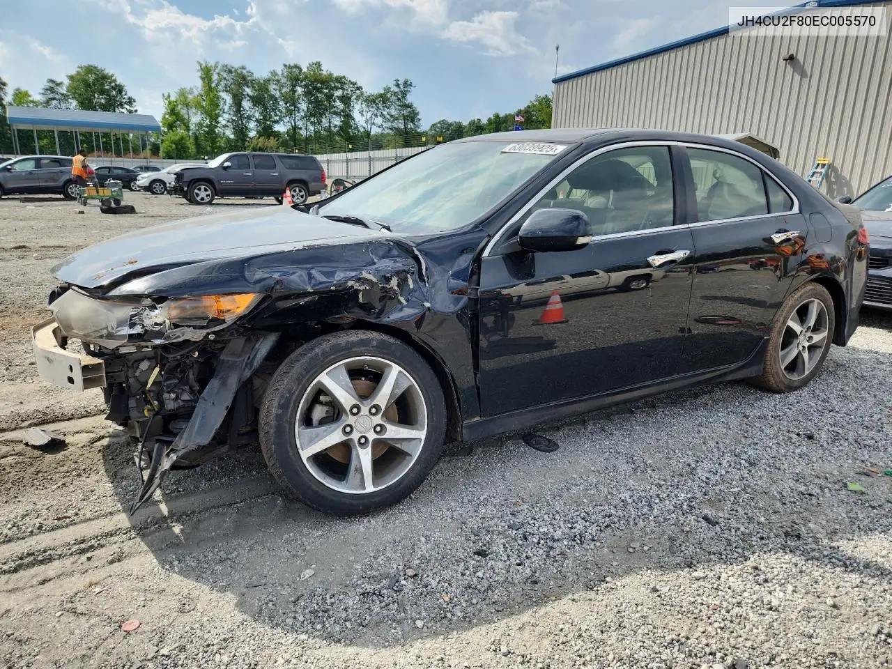 2014 Acura Tsx Se VIN: JH4CU2F80EC005570 Lot: 63039925
