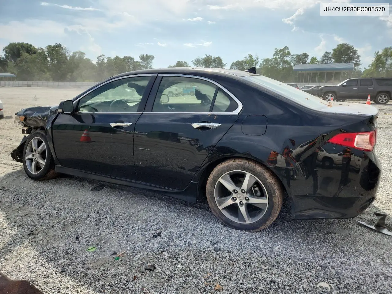 2014 Acura Tsx Se VIN: JH4CU2F80EC005570 Lot: 63039925