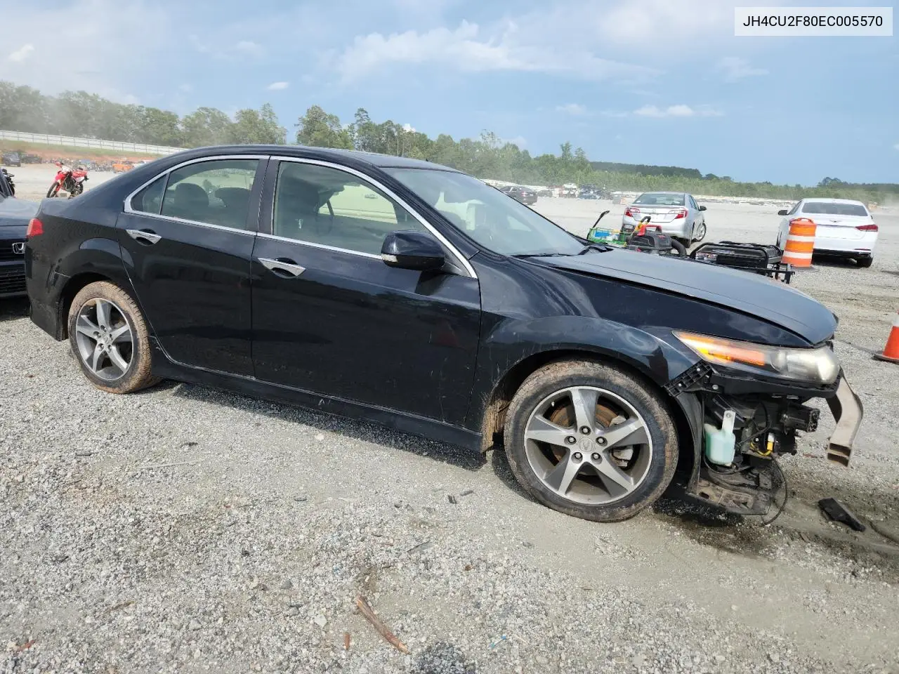 2014 Acura Tsx Se VIN: JH4CU2F80EC005570 Lot: 63039925