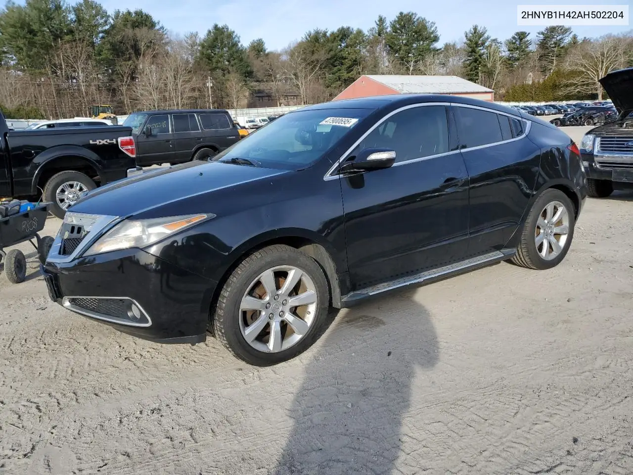 2010 Acura Zdx Technology VIN: 2HNYB1H42AH502204 Lot: 47900695