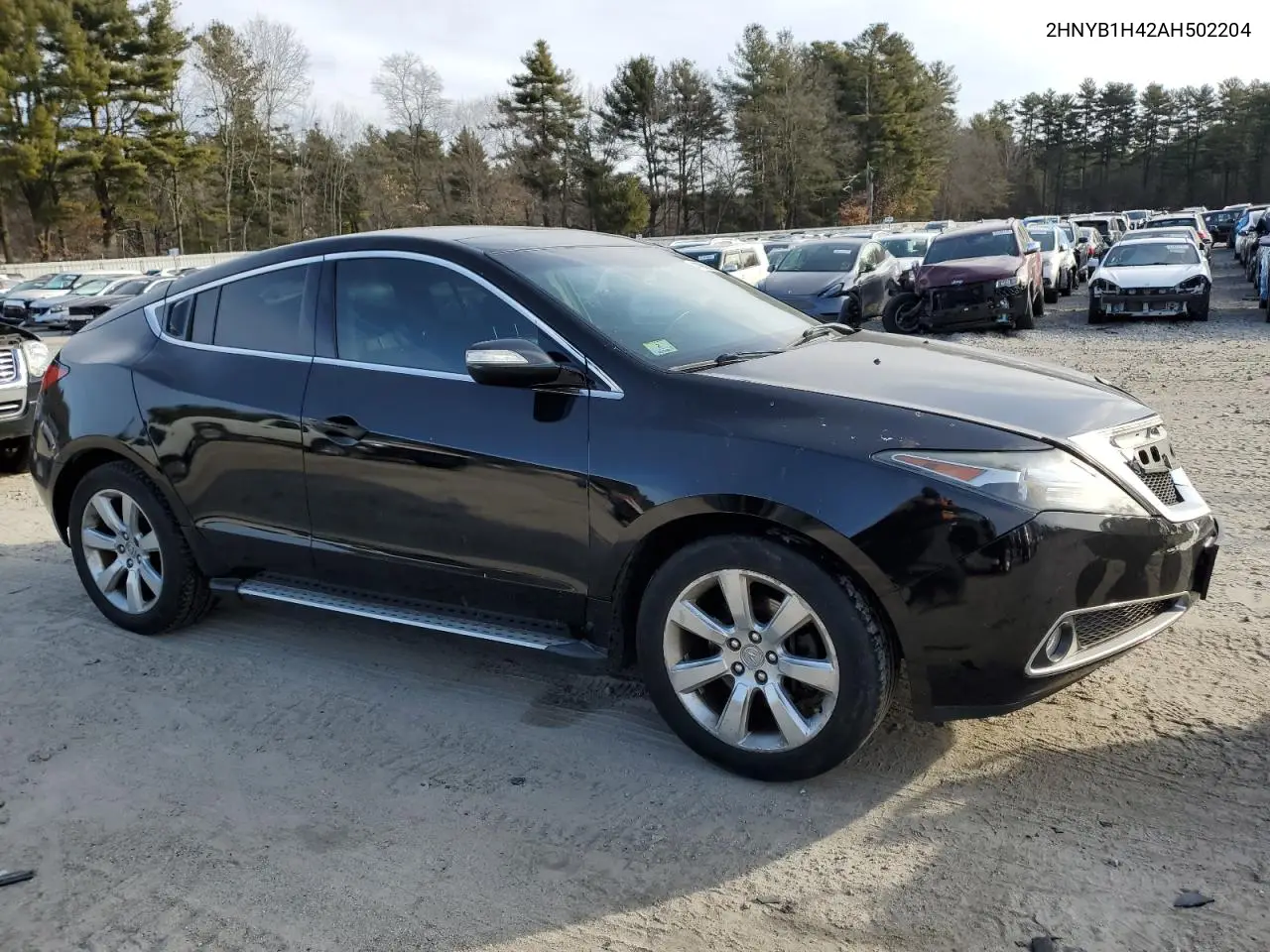 2010 Acura Zdx Technology VIN: 2HNYB1H42AH502204 Lot: 47900695