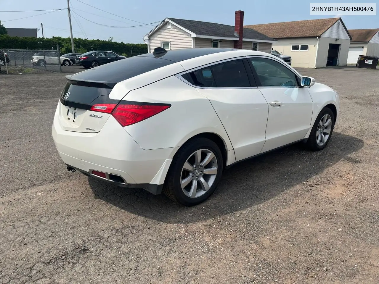 2010 Acura Zdx Technology VIN: 2HNYB1H43AH500476 Lot: 60226835