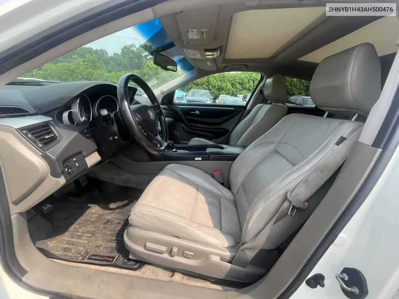 2010 Acura Zdx Technology VIN: 2HNYB1H43AH500476 Lot: 60226835