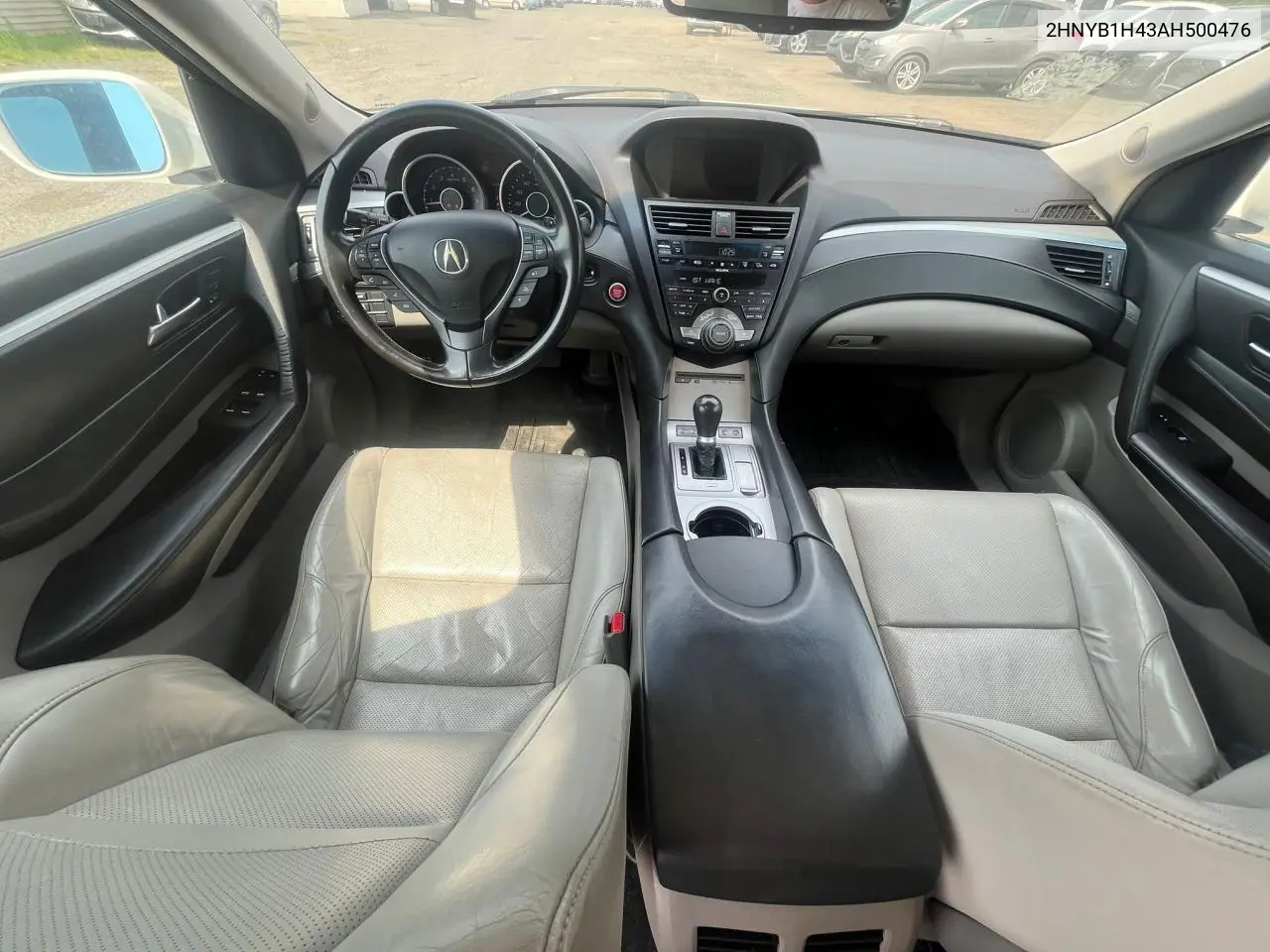 2010 Acura Zdx Technology VIN: 2HNYB1H43AH500476 Lot: 60226835