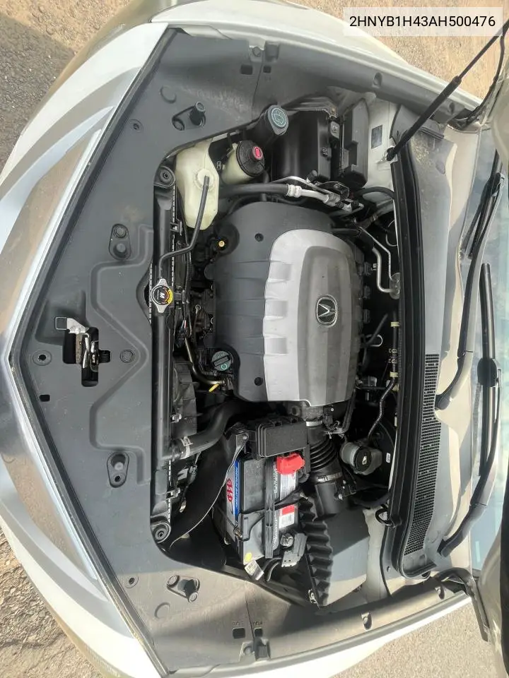2010 Acura Zdx Technology VIN: 2HNYB1H43AH500476 Lot: 60226835
