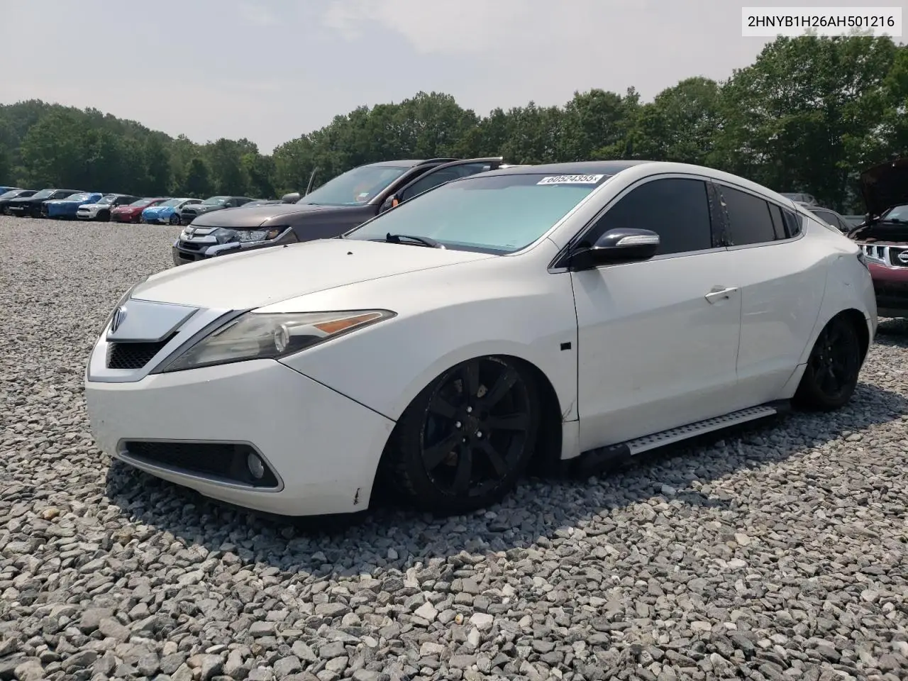 2010 Acura Zdx VIN: 2HNYB1H26AH501216 Lot: 60524355