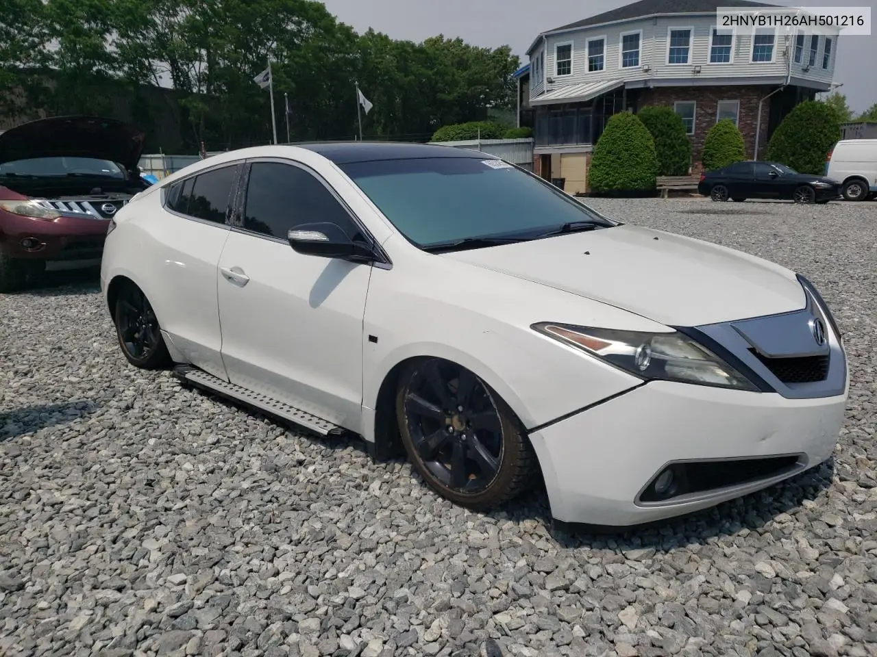 2010 Acura Zdx VIN: 2HNYB1H26AH501216 Lot: 60524355