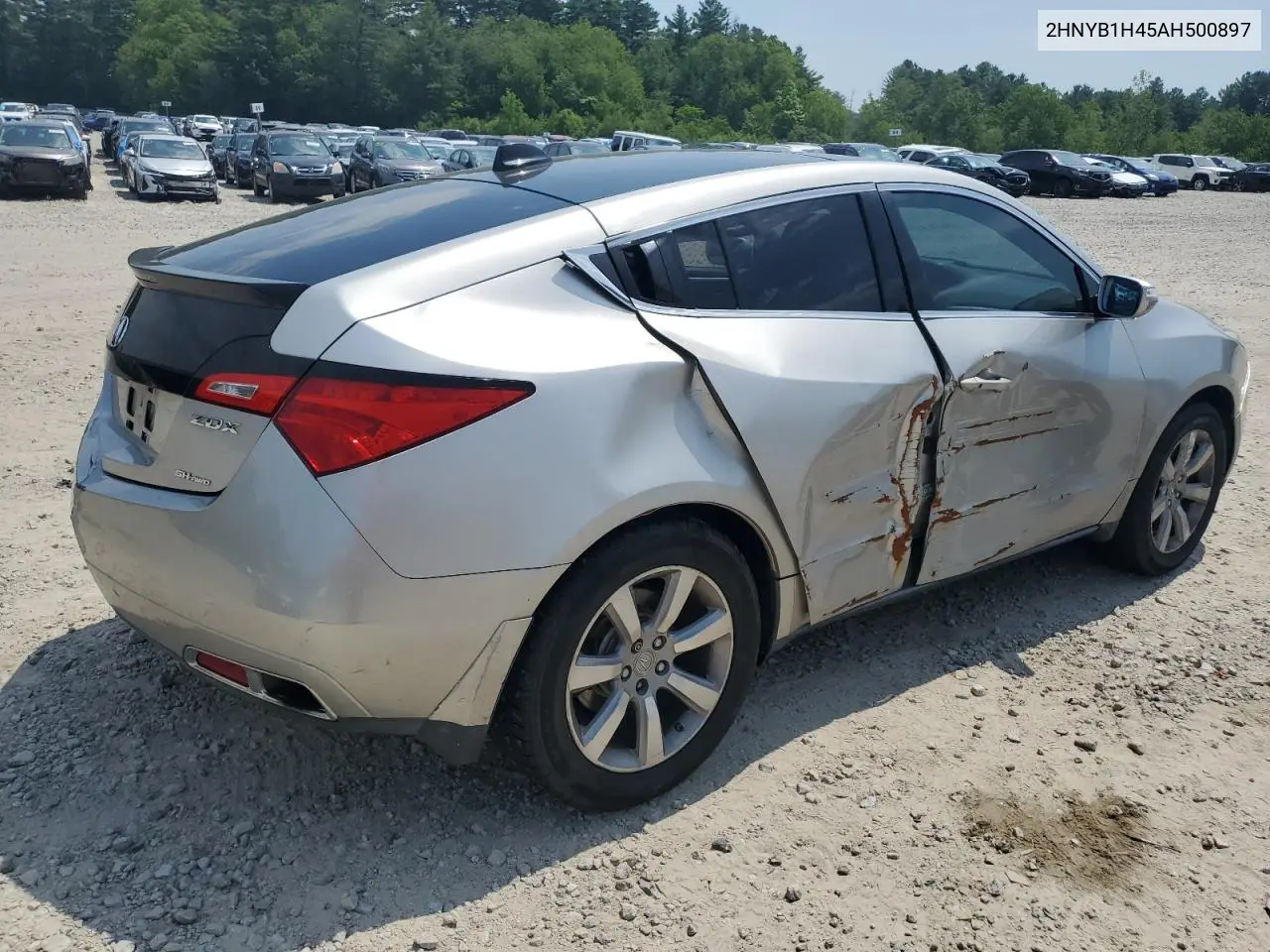 2010 Acura Zdx Technology VIN: 2HNYB1H45AH500897 Lot: 61024805