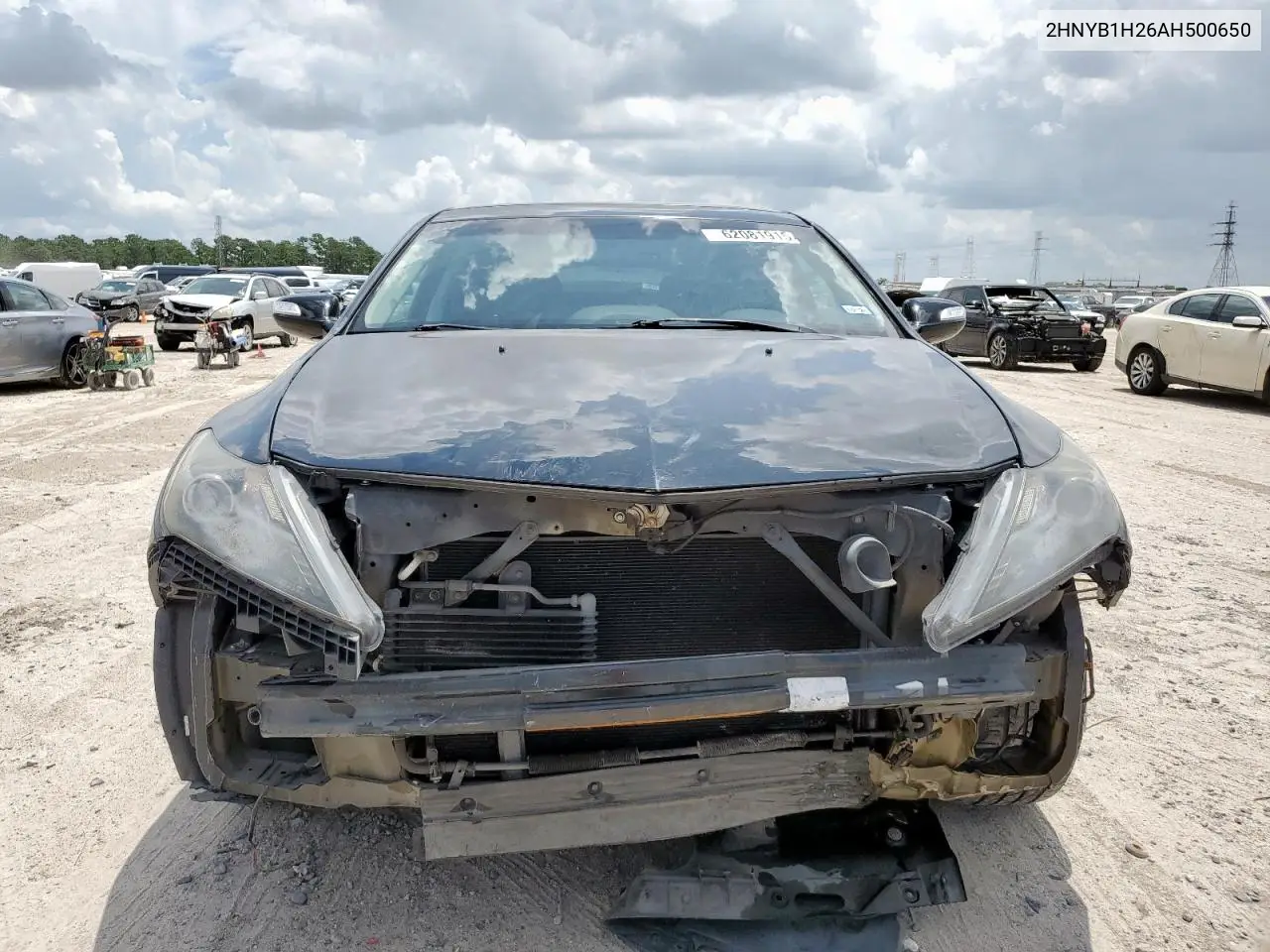 2010 Acura Zdx VIN: 2HNYB1H26AH500650 Lot: 62081915