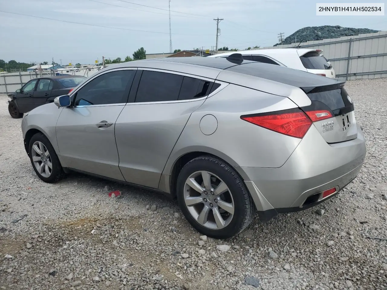 2010 Acura Zdx Technology VIN: 2HNYB1H41AH502534 Lot: 62577985