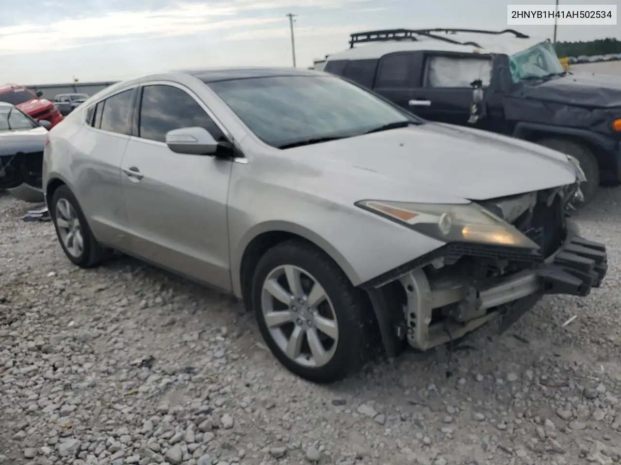 2010 Acura Zdx Technology VIN: 2HNYB1H41AH502534 Lot: 62577985