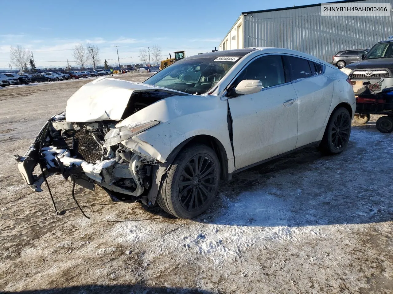 2010 Acura Zdx Technology VIN: 2HNYB1H49AH000466 Lot: 86046464