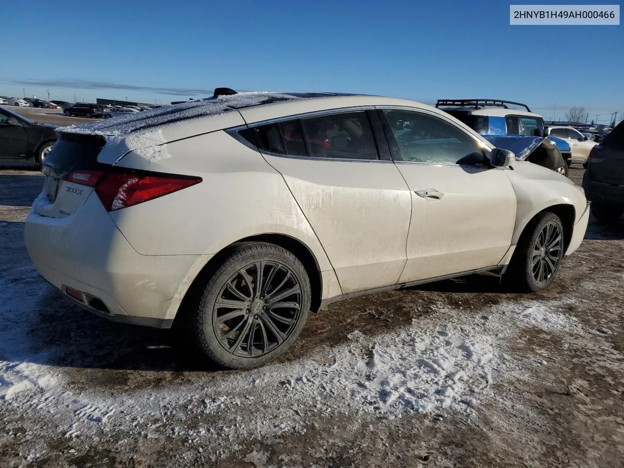 2010 Acura Zdx Technology VIN: 2HNYB1H49AH000466 Lot: 86046464