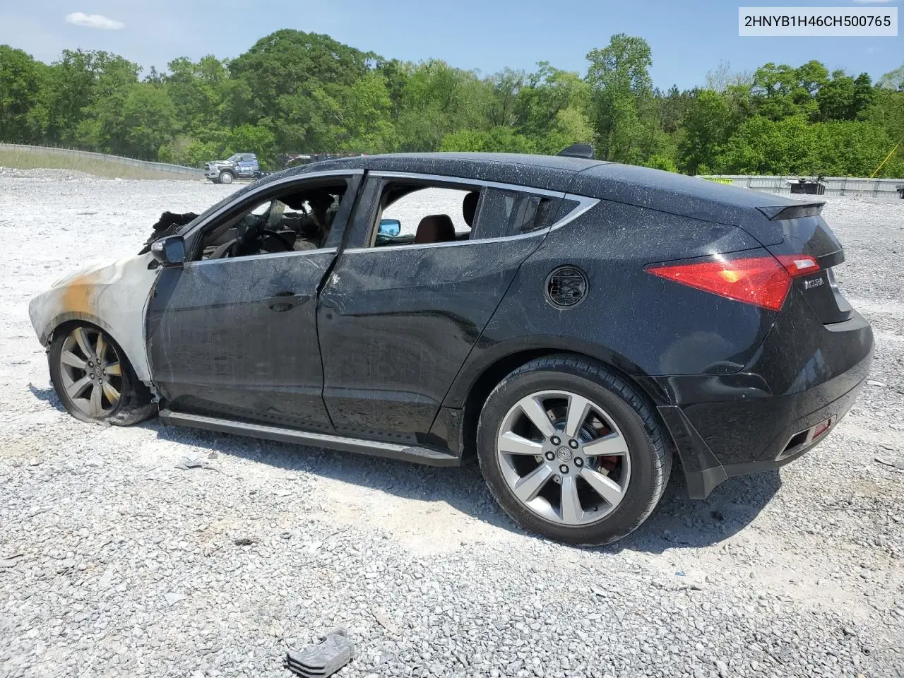 2012 Acura Zdx Technology VIN: 2HNYB1H46CH500765 Lot: 54135285