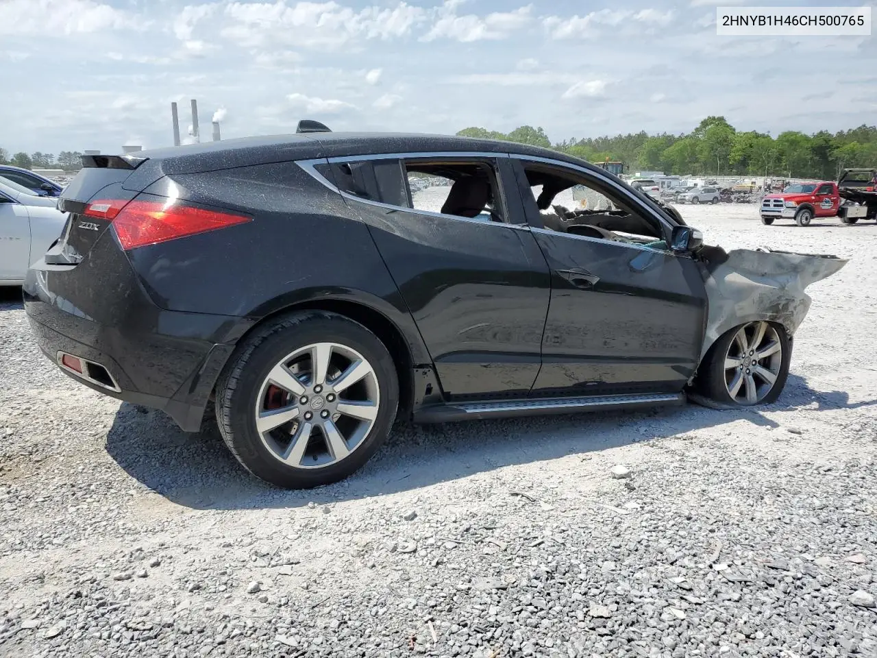 2012 Acura Zdx Technology VIN: 2HNYB1H46CH500765 Lot: 54135285