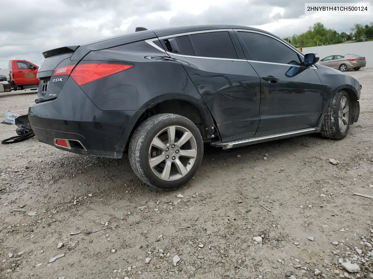 2012 Acura Zdx Technology VIN: 2HNYB1H41CH500124 Lot: 55345555