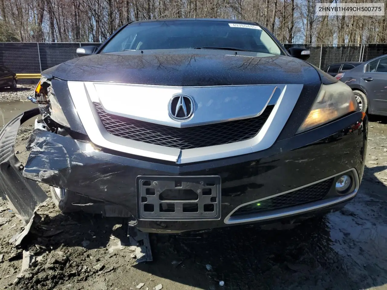 2012 Acura Zdx Technology VIN: 2HNYB1H49CH500775 Lot: 63553615