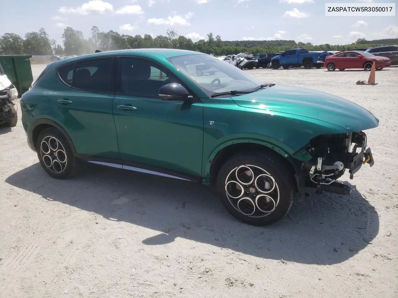 2024 Alfa Romeo Tonale Ti VIN: ZASPATCW5R3050017 Lot: 61748375