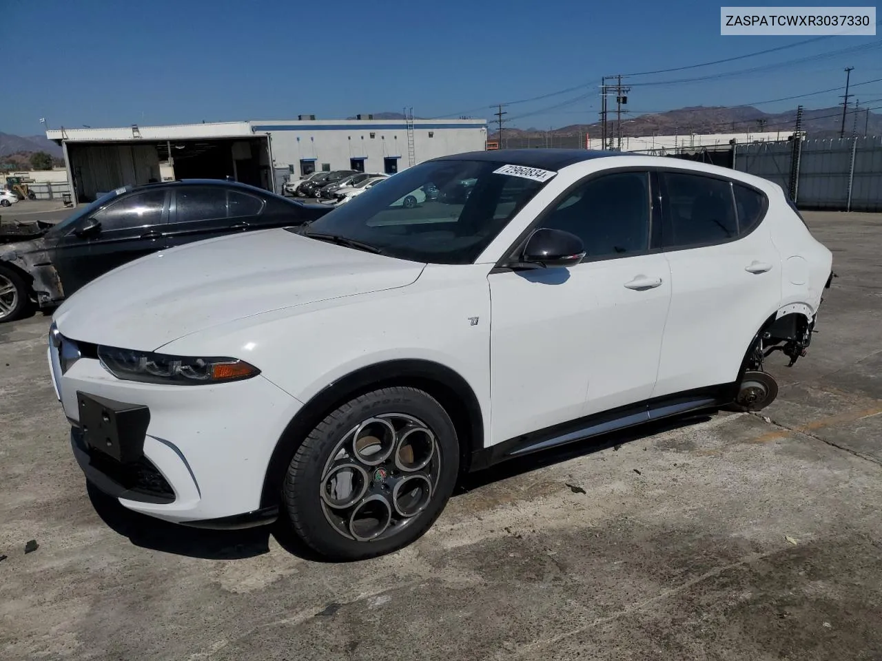 2024 Alfa Romeo Tonale Ti VIN: ZASPATCWXR3037330 Lot: 72960834
