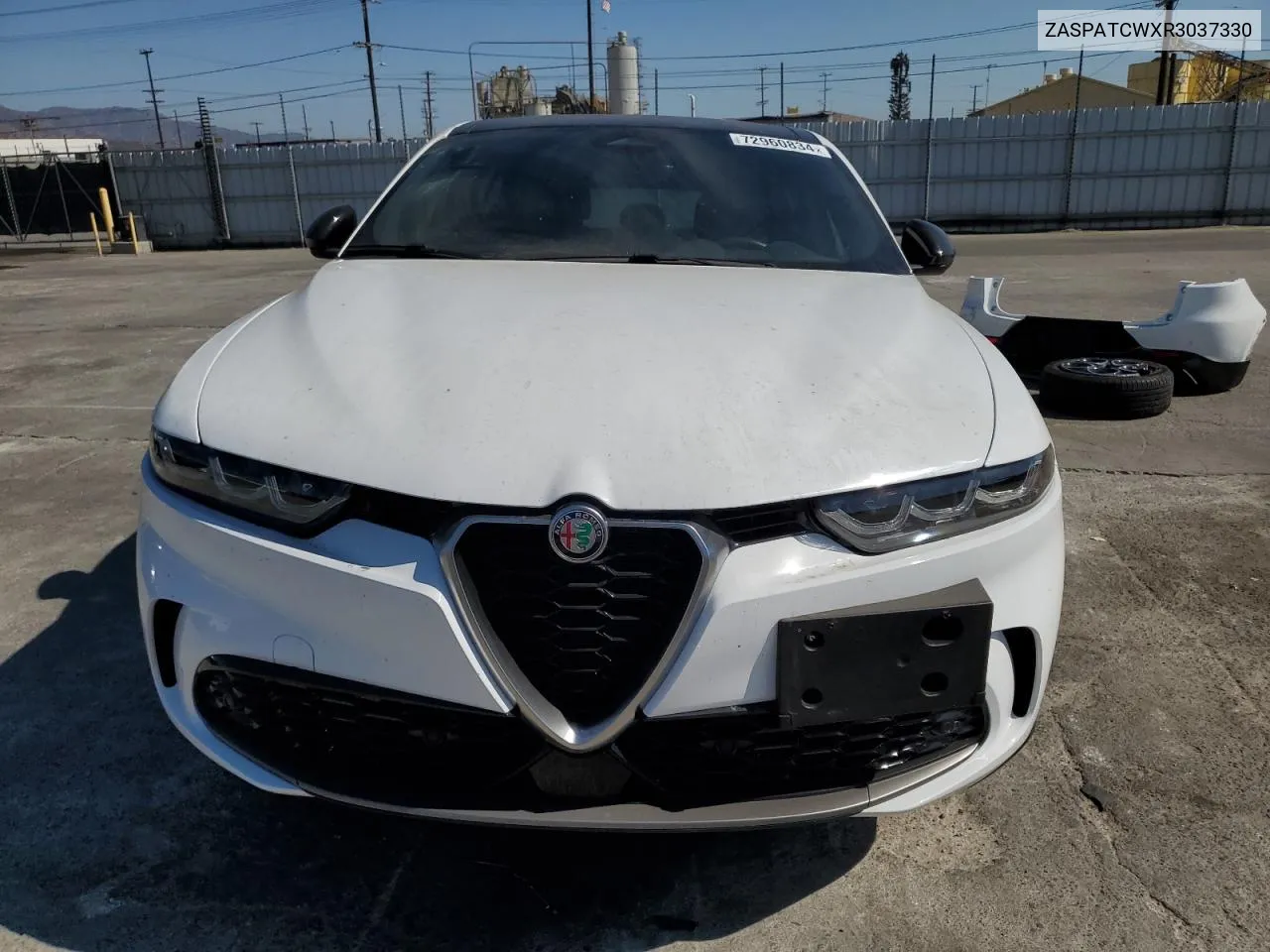 2024 Alfa Romeo Tonale Ti VIN: ZASPATCWXR3037330 Lot: 72960834
