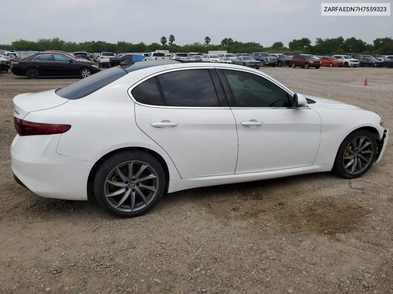 2017 Alfa Romeo Giulia Q4 VIN: ZARFAEDN7H7559323 Lot: 56077015