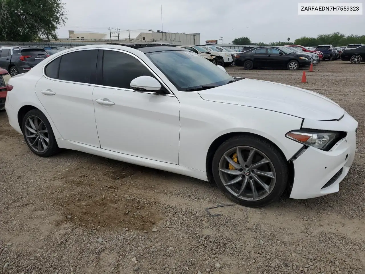2017 Alfa Romeo Giulia Q4 VIN: ZARFAEDN7H7559323 Lot: 56077015