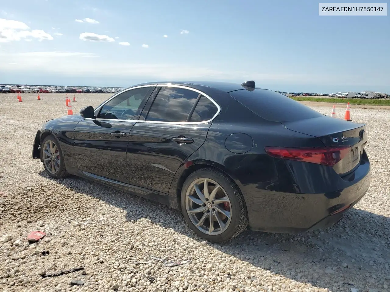 2017 Alfa Romeo Giulia Q4 VIN: ZARFAEDN1H7550147 Lot: 56368285