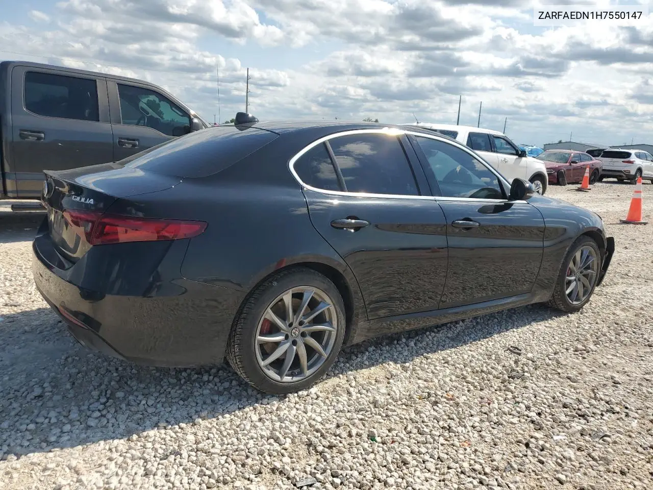 2017 Alfa Romeo Giulia Q4 VIN: ZARFAEDN1H7550147 Lot: 56368285