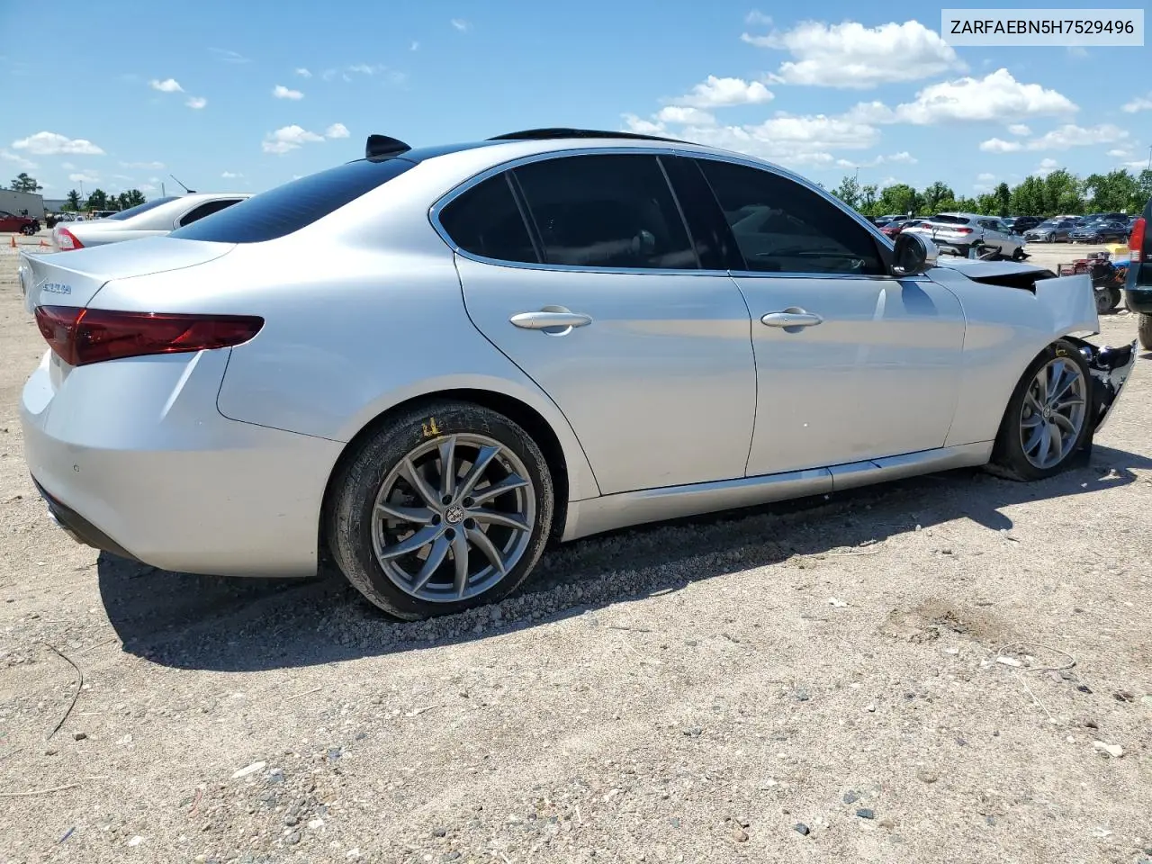 2017 Alfa Romeo Giulia VIN: ZARFAEBN5H7529496 Lot: 56593875